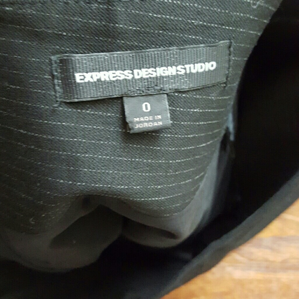 Express Design Studio Button Slit Work Skirt - image 3